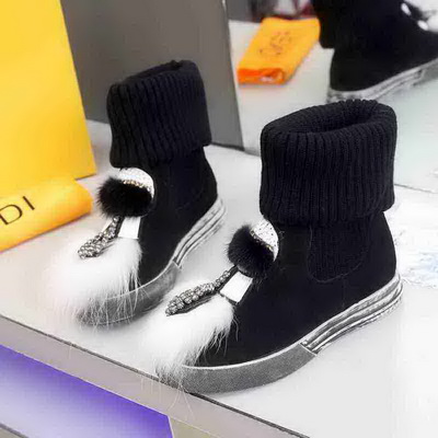 Fendi Casual Fashion boots Women--008